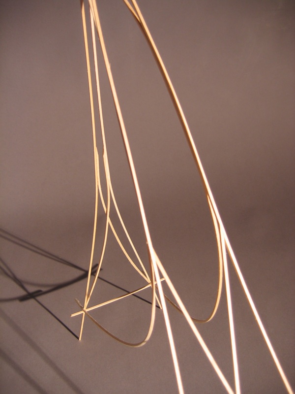 structure:to build a model that allows for a coherent understanding of pure structural form as it becomes a part of the design challenge